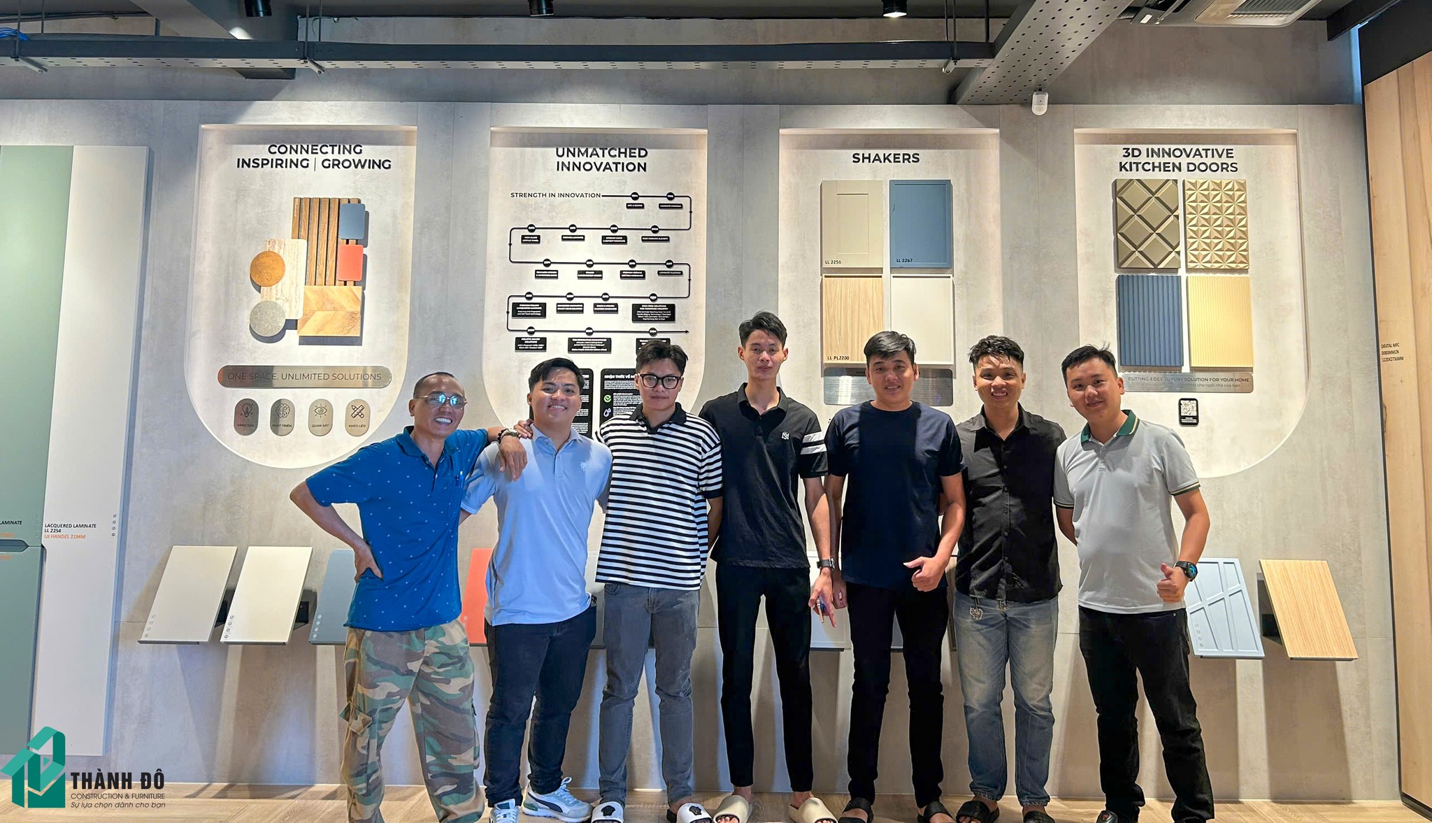 Thành Đô tham quan Showroom An Cường  tại TP Cần Thơ